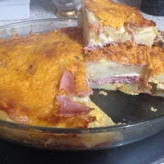 A picture of My mixed potato Bake.