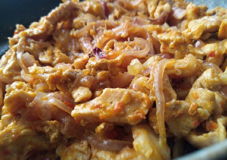 Recipe of Quick Hot and spicy chicken sauce