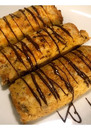 Φωτογραφία της συνταγής Choco-Banana Rolls!