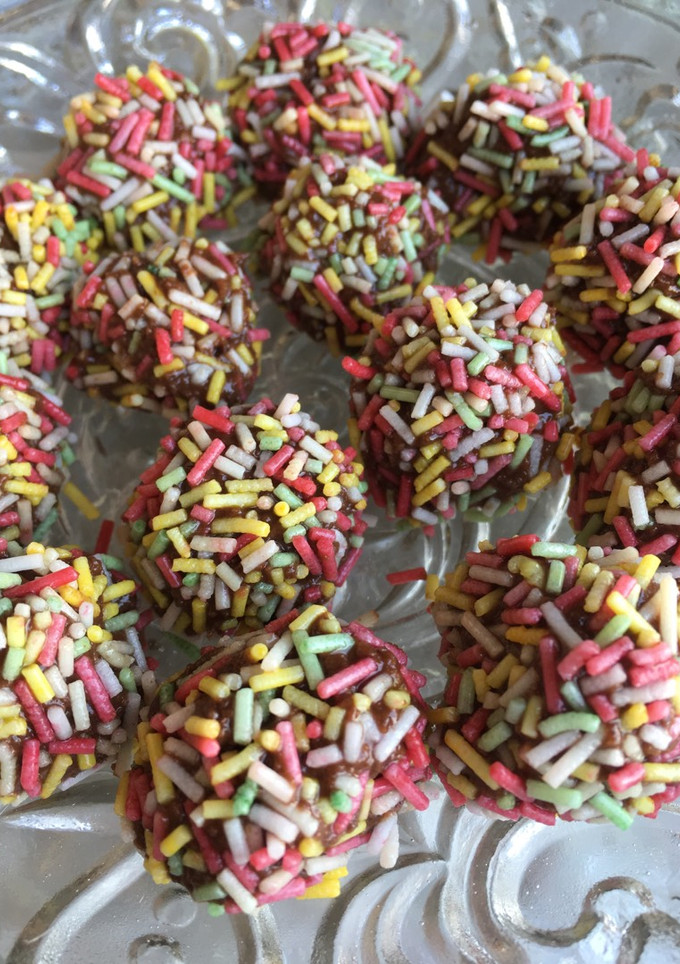 Una foto de Trufas de Nutella y galletas