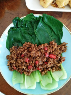 Foto resep Pakcoy Tumis Daging Cincang