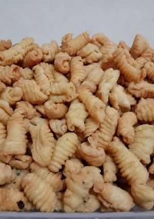 Foto resep Kue bawang garpu gurih renyah