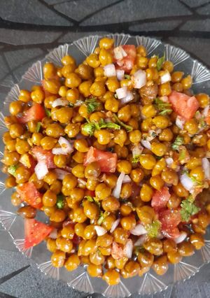 A picture of Chane chaat.