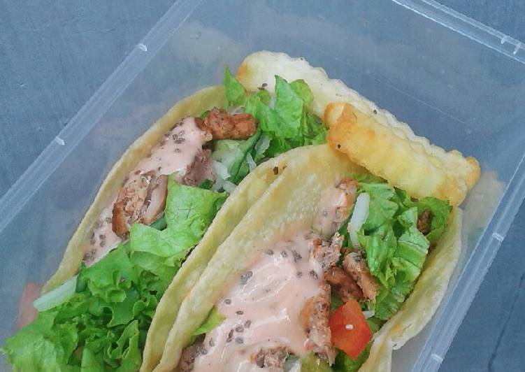 Tuna Taco (Menu Diet Sehat)