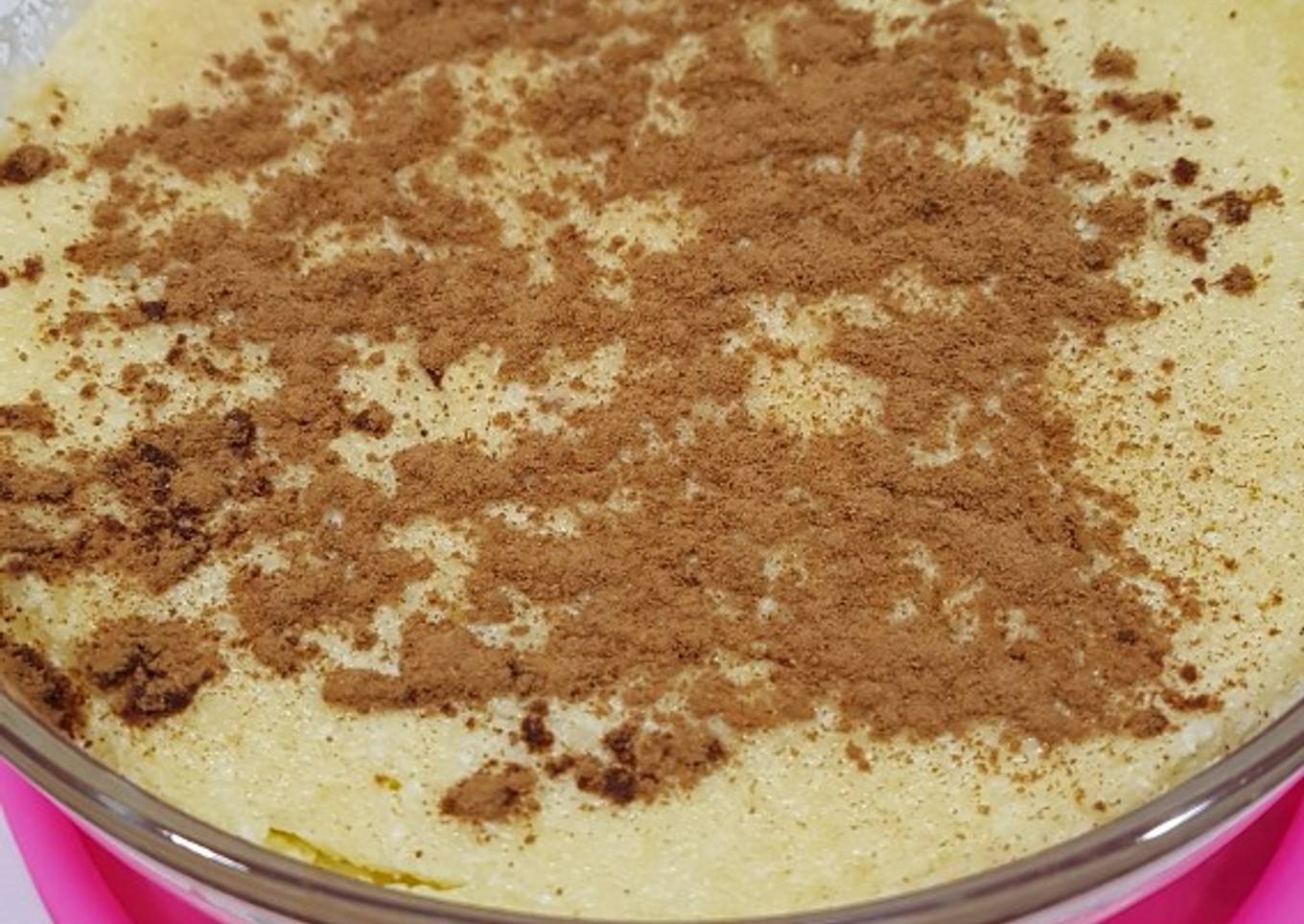 Soufflé de manzana y requesón (microondas)