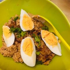 Dam ka kheema mutton A picture of Dam ka kheema mutton.