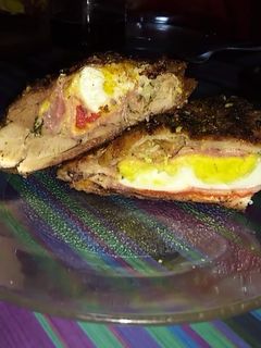 Una foto de Pollo relleno