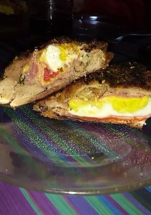Una foto de Pollo relleno