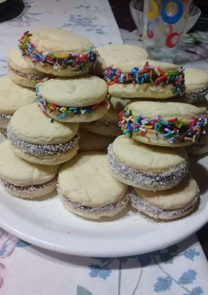 Una foto de Alfajores de maicena