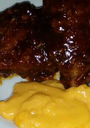 Foto resep Ayam Ala Richeese (Ayam BBQ pedas dengan saus keju)
