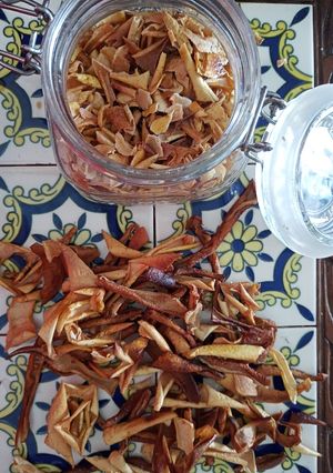 Una foto de Tisana de mango y pera 🍐☕