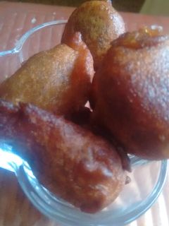 A picture of Sweet pakodas(gulgulle).