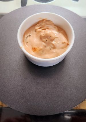 A picture of Homemade Thousand Island Dressing.