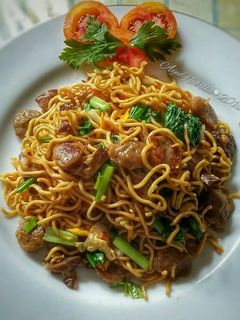 Foto resep mie goreng simple 