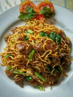 Foto resep mie goreng simple