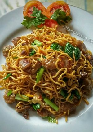 Foto resep mie goreng simple 