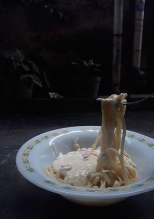 Foto resep Creamy Fettuccini