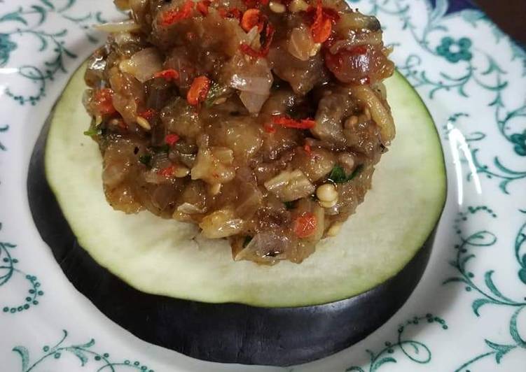 Recipe of Super Quick Homemade Baingan ka bharta