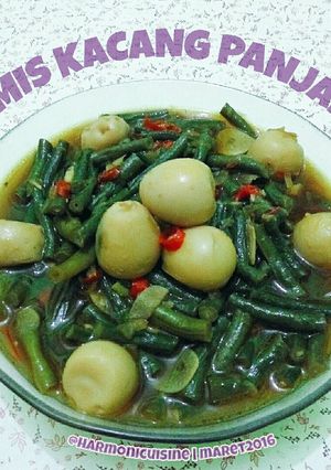 Foto resep Tumis kacang panjang