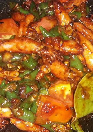 Foto resep Cumi asin cabe rawit 🌶