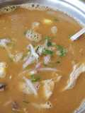 Encebollado de pescado (comida ecuatoriana)