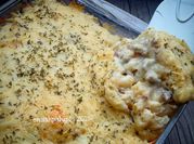 Gambar mac and cheese with minced beef