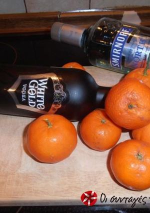 Φωτογραφία της συνταγής Ιδέα δώρο: Vodka à les clémentines