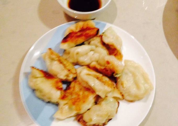 Chicken dumpling foto resep utama