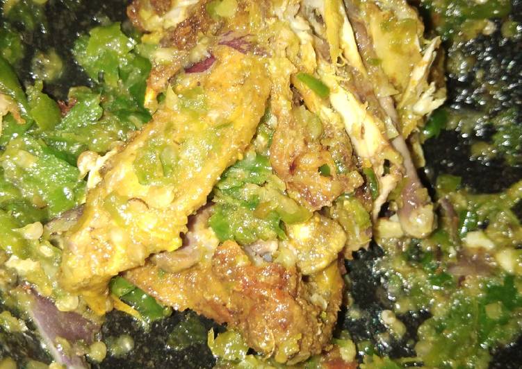 Ayam Geprek Sambel Ijo (Masakan Rumahan Sederhana)