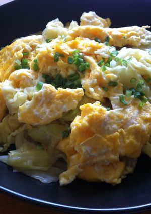 A picture of Just Cabbage & Eggs.