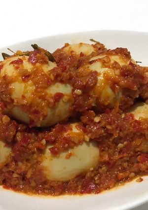 Foto resep Telur bumbu bali