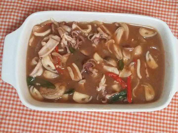 Resep Cumi Lada hitam yang Bisa Manjain Lidah