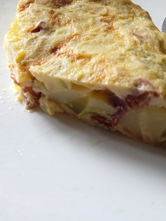 Una foto de Tortilla de calabacín