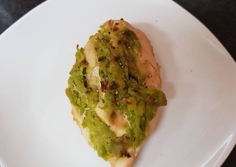 Easiest Way to Prepare Perfect My Guacamole stuffed Chicken Breast 😘