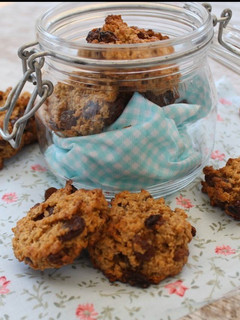 Una foto de Galletas de avena y pasas