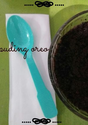 Foto resep Puding coklat oreo