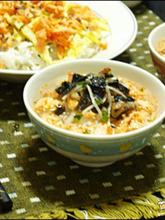 鮭魚湯泡飯 的食譜成品照片