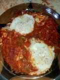 Shakshuka with Eggs and Pastrami