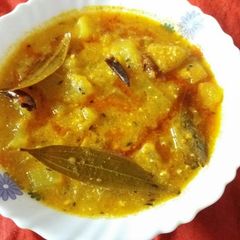 Kacha papita ki sabji A picture of Kacha papita ki sabji.