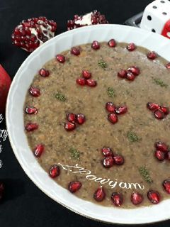 عکسی از دستور آش انار