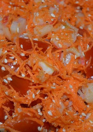 Una foto de Ensalada de kanikamas