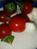 Brochetas Caprese