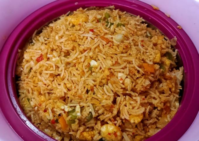 Yummy & Spicy Schezwan fried rice 🔥😋