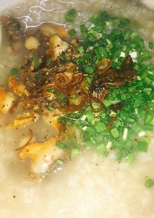 Hình của món Cháo sò lông.