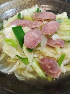 熱炒香腸高麗菜 的食譜成品照片