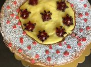 Una foto di torta albumi yogurt