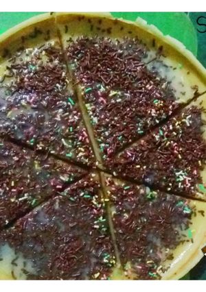 Foto resep Martabak pizza coklat