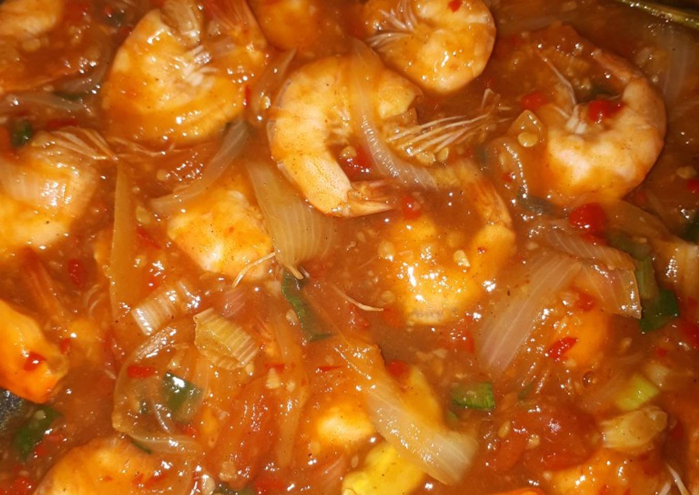 Udang Saus Padang