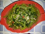 Cah Kangkung bumbu uleg