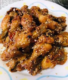 đùi gà chiên mắm tỏi